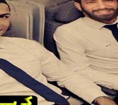عکس امیر تتلو با رونالدو