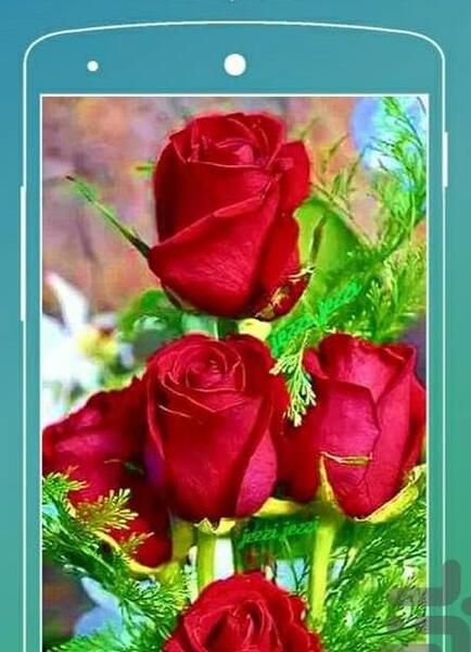 عکس تصویر زمینه گوشی گلدار