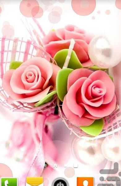 عکس تصویر زمینه گوشی گلدار