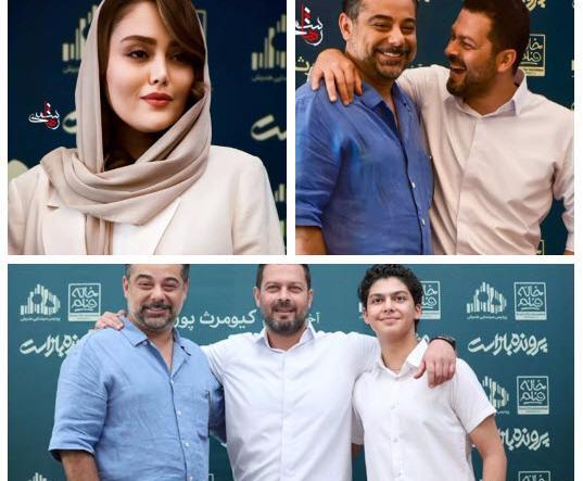 عکس تمام بازیگران نیسان آبی
