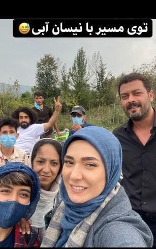 عکس تمام بازیگران نیسان آبی