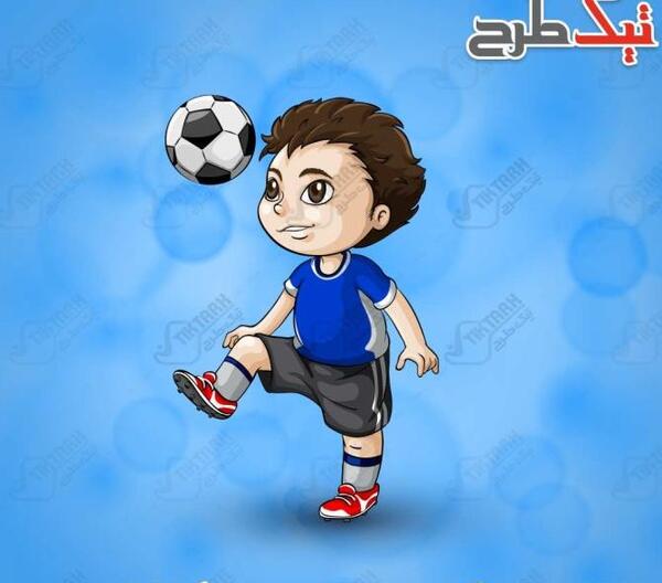عکس گاو فوتبالیست