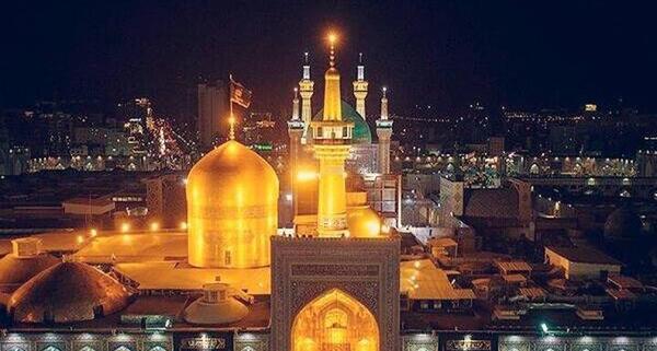 عکس حرم امام رضا در زمان قاجار