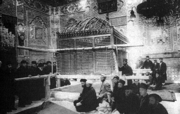 عکس حرم امام رضا در زمان قاجار