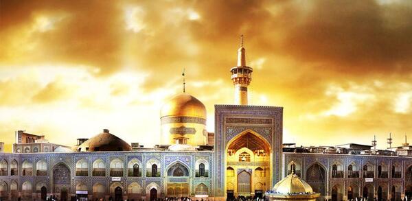 عکس حرم امام رضا در زمان قاجار
