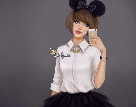 باکلاس عکس پروفایل دخترونه فانتزی عروسکی