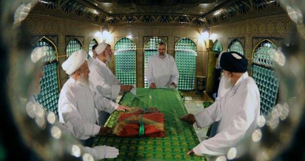 عکس ضریح حرم امام رضا علیه السلام
