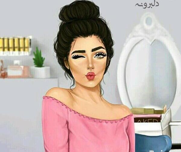 عکس های دخترونه کارتونی برای پروفایل