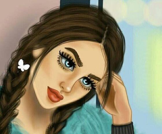 عکس های دخترونه کارتونی برای پروفایل