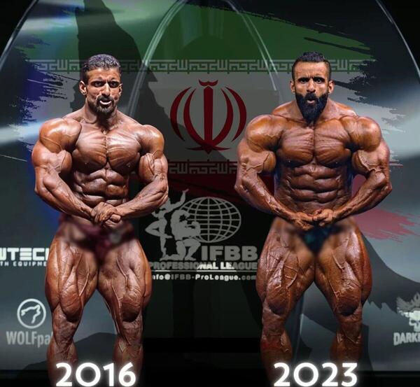 عکس عضلات هادی چوپان