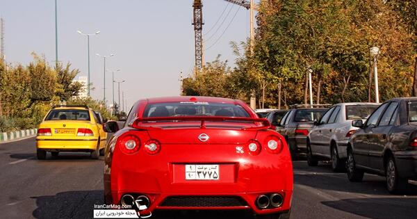 عکس داخل ماشین نیسان جی تی آر