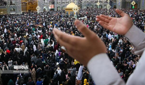 عکس حرم امام رضا سال تحویل