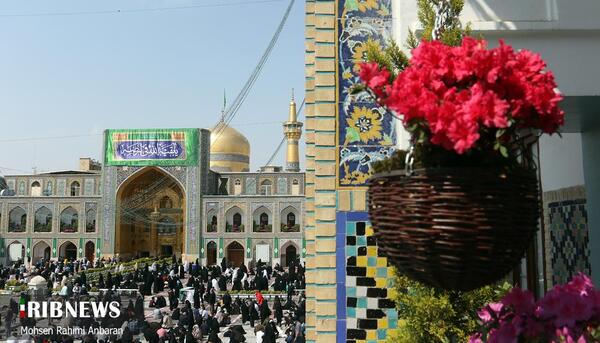 عکس حرم امام رضا سال تحویل