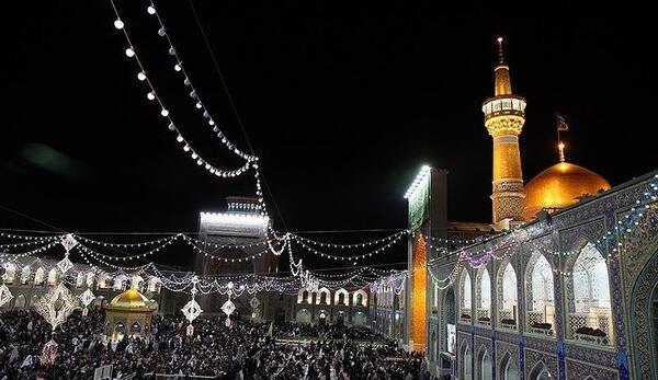 عکس حرم امام رضا سال تحویل