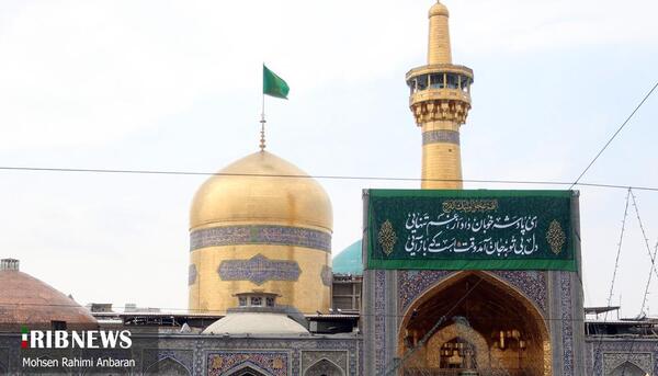 عکس حرم امام رضا سال تحویل