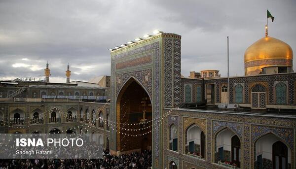 عکس حرم امام رضا سال تحویل