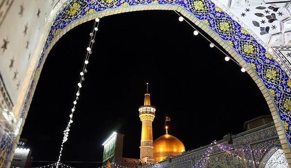 عکس حرم امام رضا سال تحویل