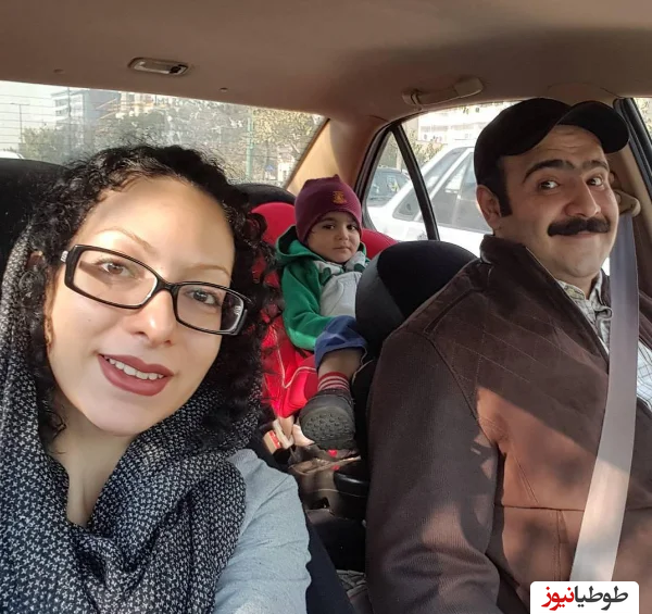 عکس بهادر مالکی راوی نیسان آبی