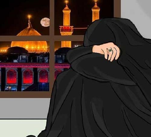 عکس پروفایل دخترونه چادری غمگین