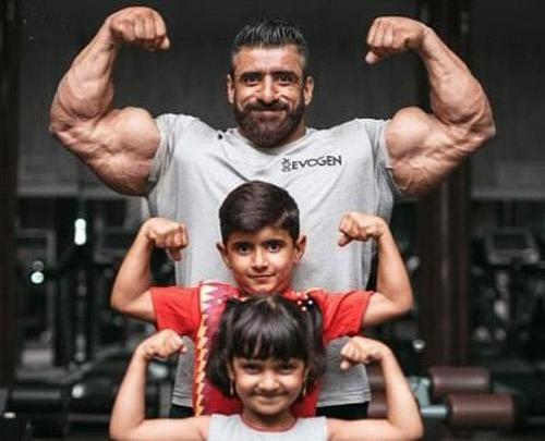 عکس جوانی های هادی چوپان