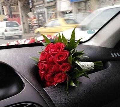 عکس گل برای پروفایل در دست دختر
