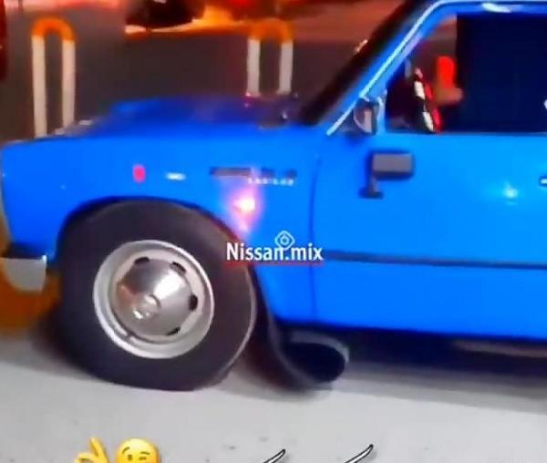 عکس نیسان آبی خفن