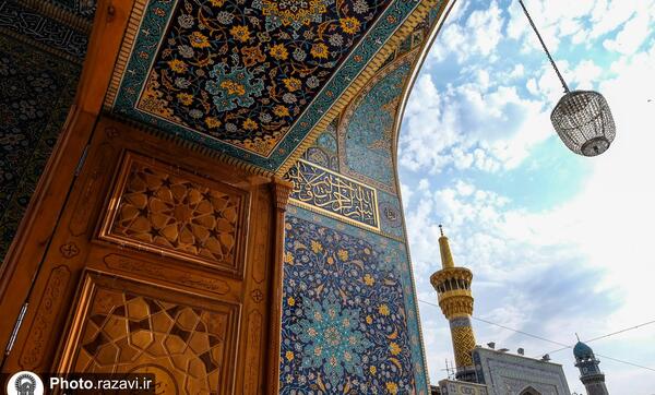 عکس صحن جمهوری حرم امام رضا