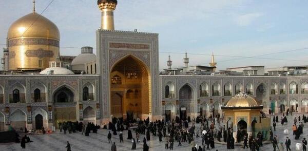 عکس صحن جمهوری حرم امام رضا