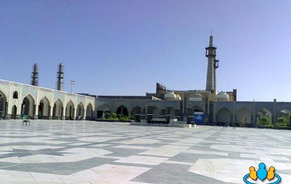 عکس صحن جمهوری حرم امام رضا