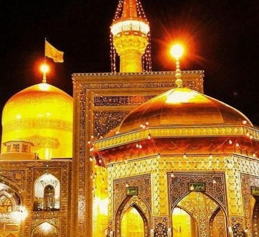 یک عکس از حرم امام رضا