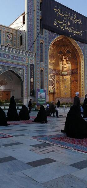 یک عکس از حرم امام رضا
