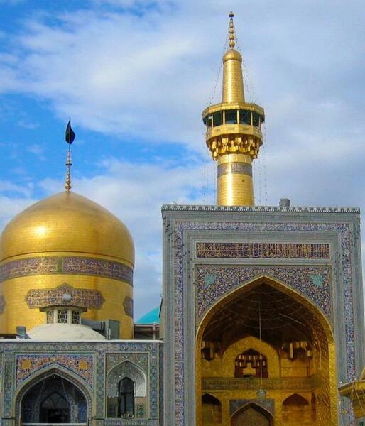 یک عکس از حرم امام رضا