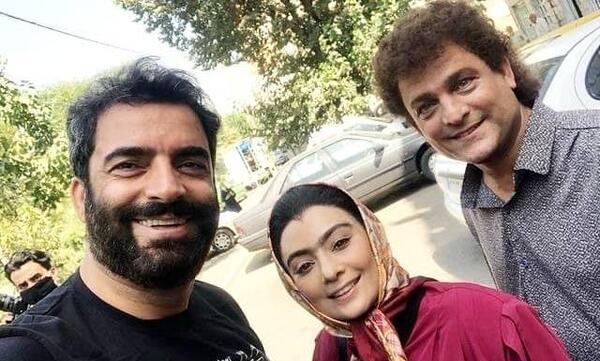عکس های پشت صحنه نیسان آبی