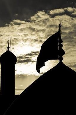 عکس حرم امام رضا سیاه سفید