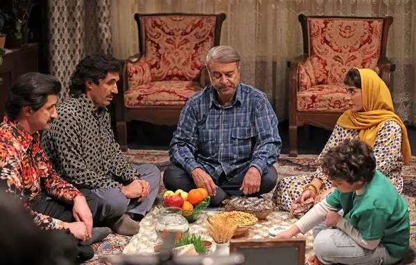 عکس هادی چوپان با خانواده