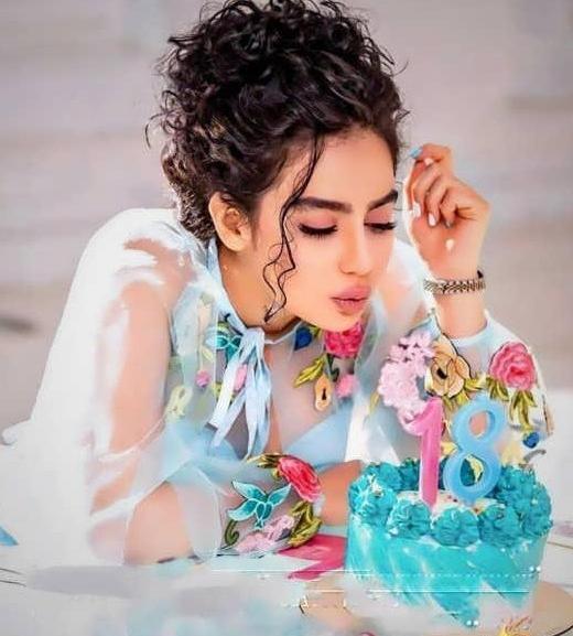 عکس کیک تولد دخترانه یک نفره