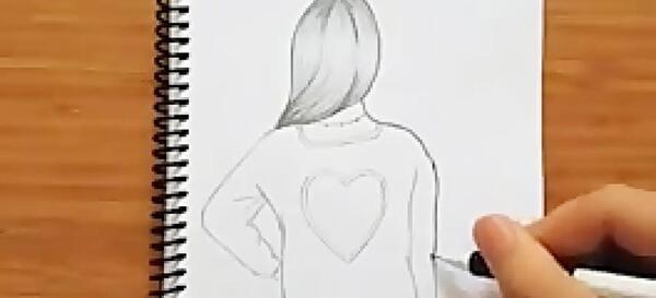 عکس قلب شکسته طراحی