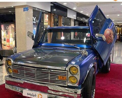 عکس نیسان نیسان آبی