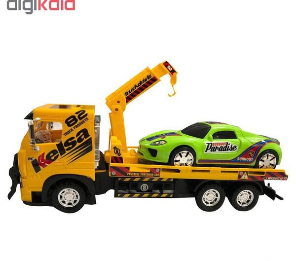عکس ماشین یدک کش اسباب بازی