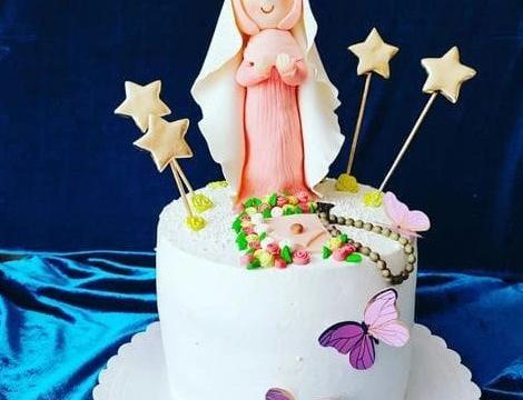 عکس کیک تولد دخترانه جشن تکلیف