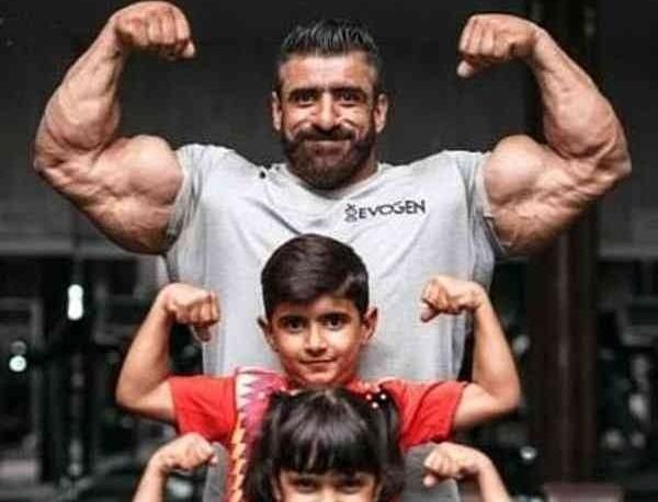 عکس هادی چوپان با زنش
