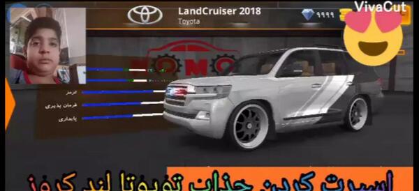 عکس تویوتا لندکروز شوتی