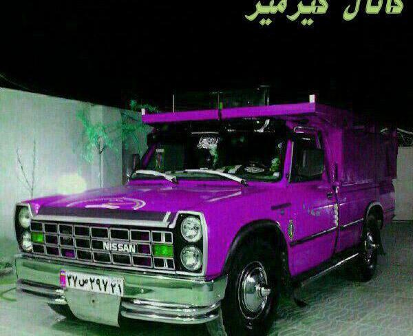عکس نیسان بنفش