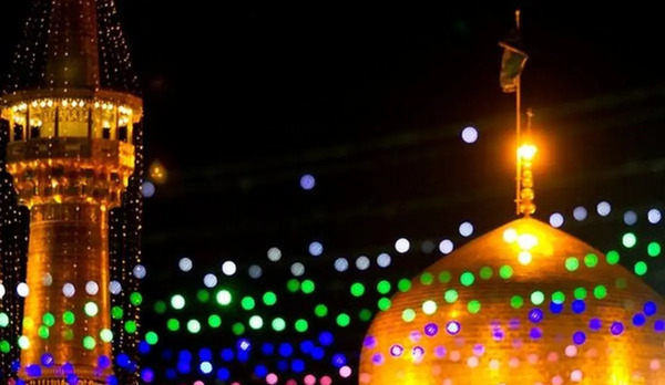 عکس حرم امام رضا هوش مصنوعی