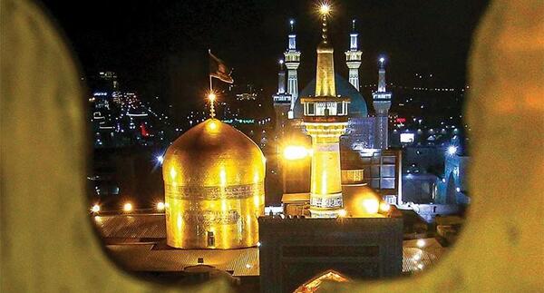 عکس حرم امام رضا هوش مصنوعی