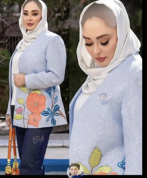 عکس کیک تولد دخترانه قرمز و سفید
