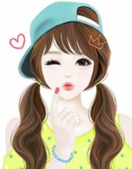 عکس پروفایل دخترونه عاشقانه کارتونی
