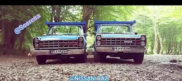عکس نیسان آبی خوشگل