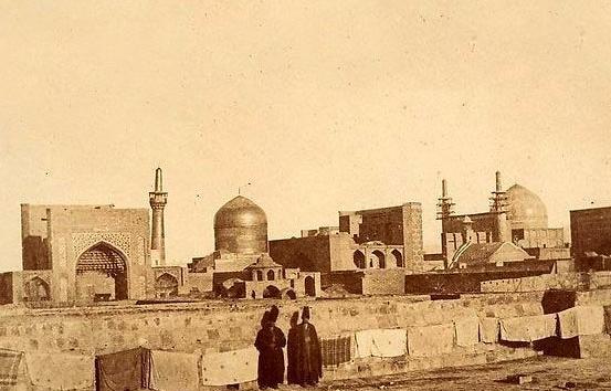 عکس حرم امام رضا در زمان قدیم