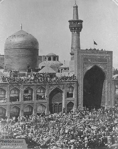 عکس حرم امام رضا در زمان قدیم